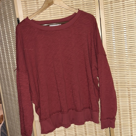 Women’s MODODOC LOS ANGELES/XL CRANBERRY medium Wait pull over top gently used - Picture 2 of 10